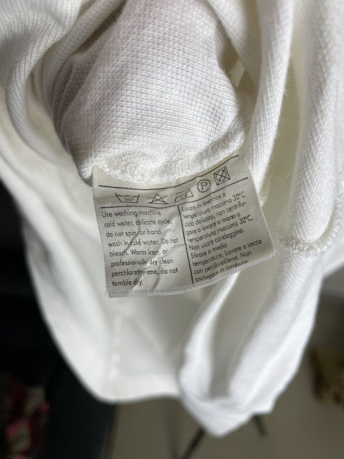 Salvatore Ferragamo Salvatore Ferragamo Gancini Logo Polo Shirt White Size US S / EU 44-46 / 1 - 4 Thumbnail