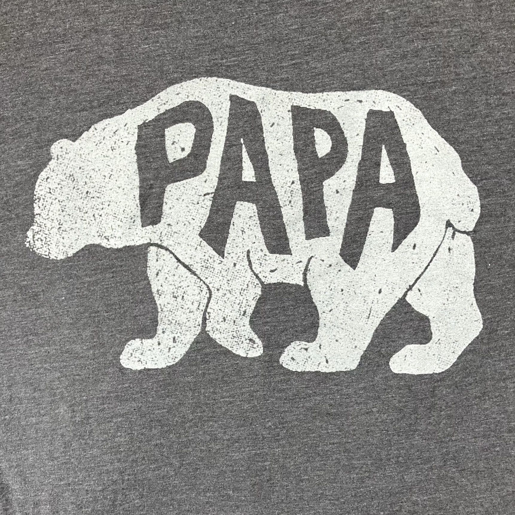 Mad Engine Mad Engine Papa Bear Graphic T Shirt 2X Gray Lightweight Mens Size US XXL / EU 58 / 5 - 3 Thumbnail