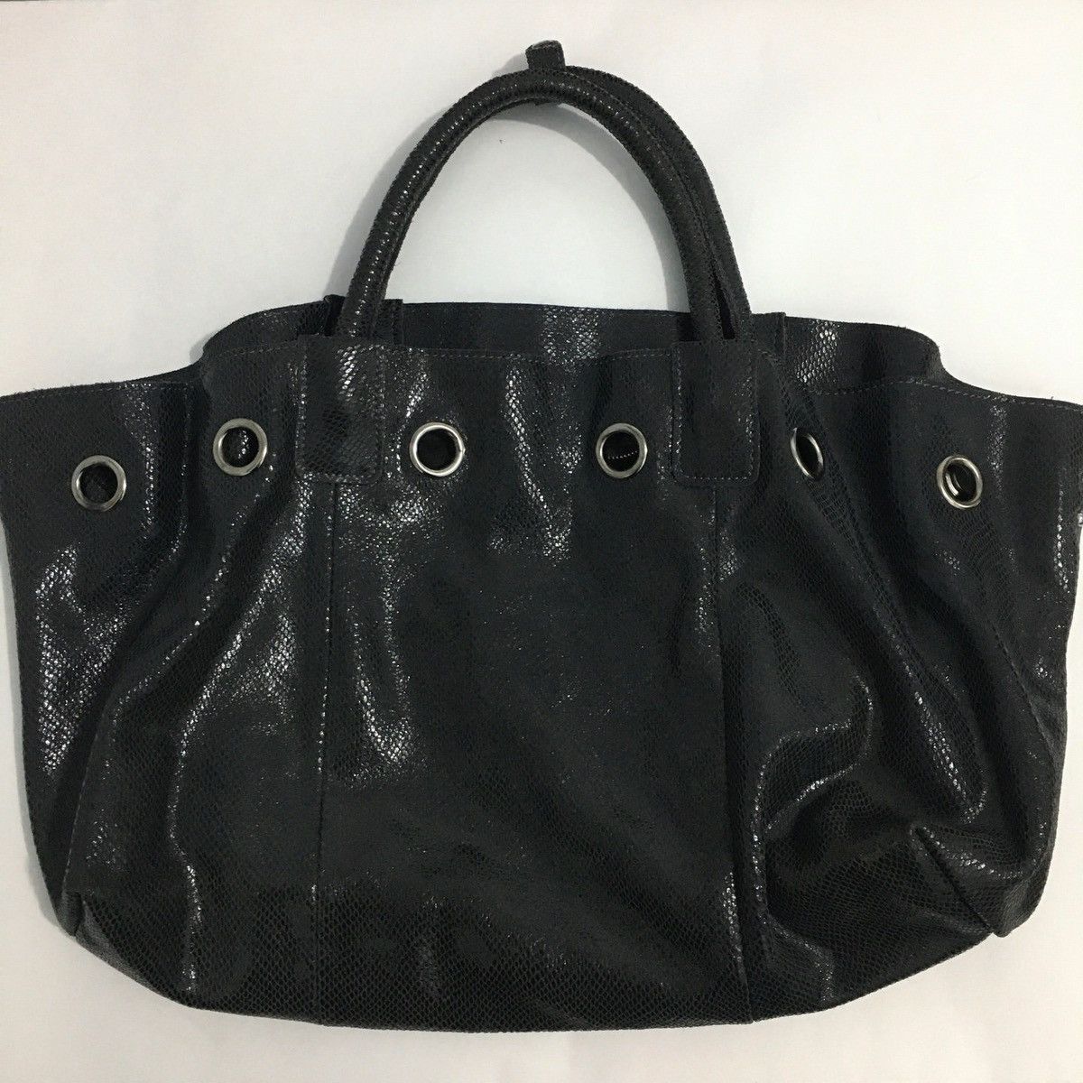 Marni Marni Big Buddha Faux Snake Skin Leather Shoulder Bag Size ONE SIZE - 4 Thumbnail