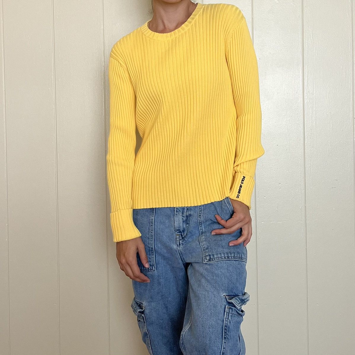 Polo Ralph Lauren Vintage Polo Ralph Lauren Knit Long Sleeve Size US L / EU 52-54 / 3 - 2 Thumbnail