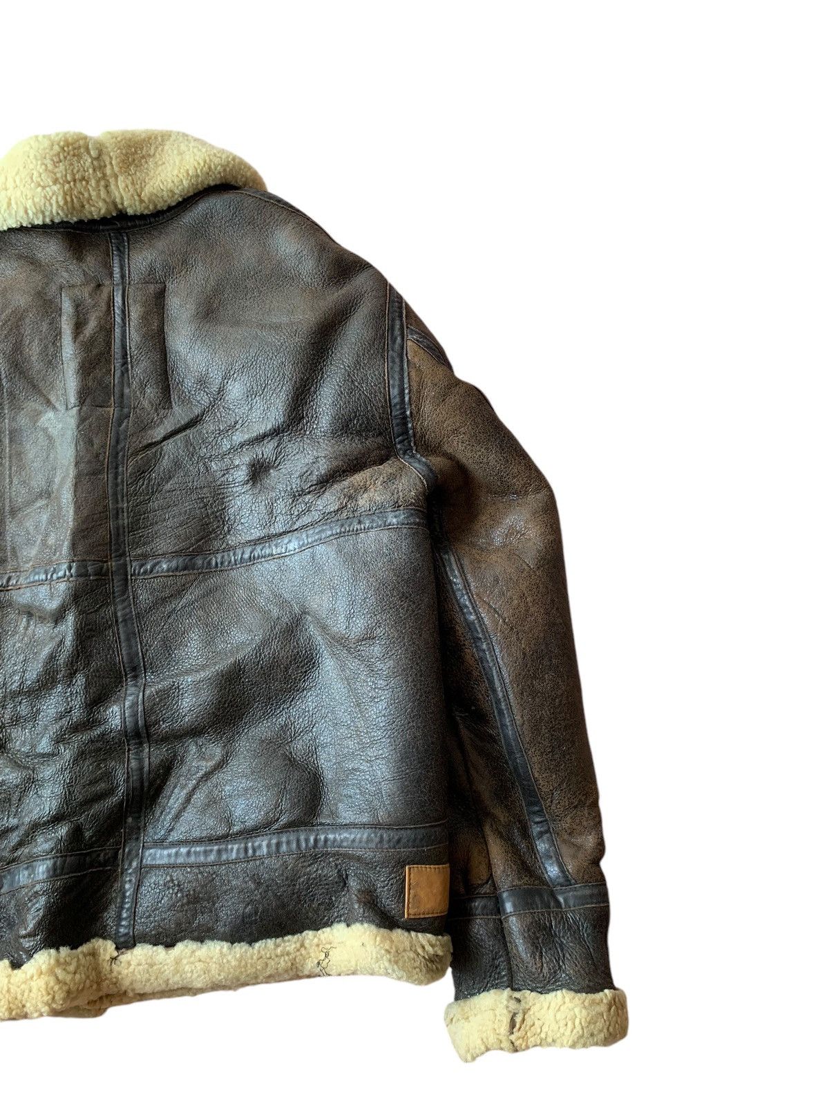 Avirex 🔥VTG KONVOY SHEEPSKIN COATS LEATHER TYPE B-3 Size US XL / EU 56 / 4 - 7 Thumbnail