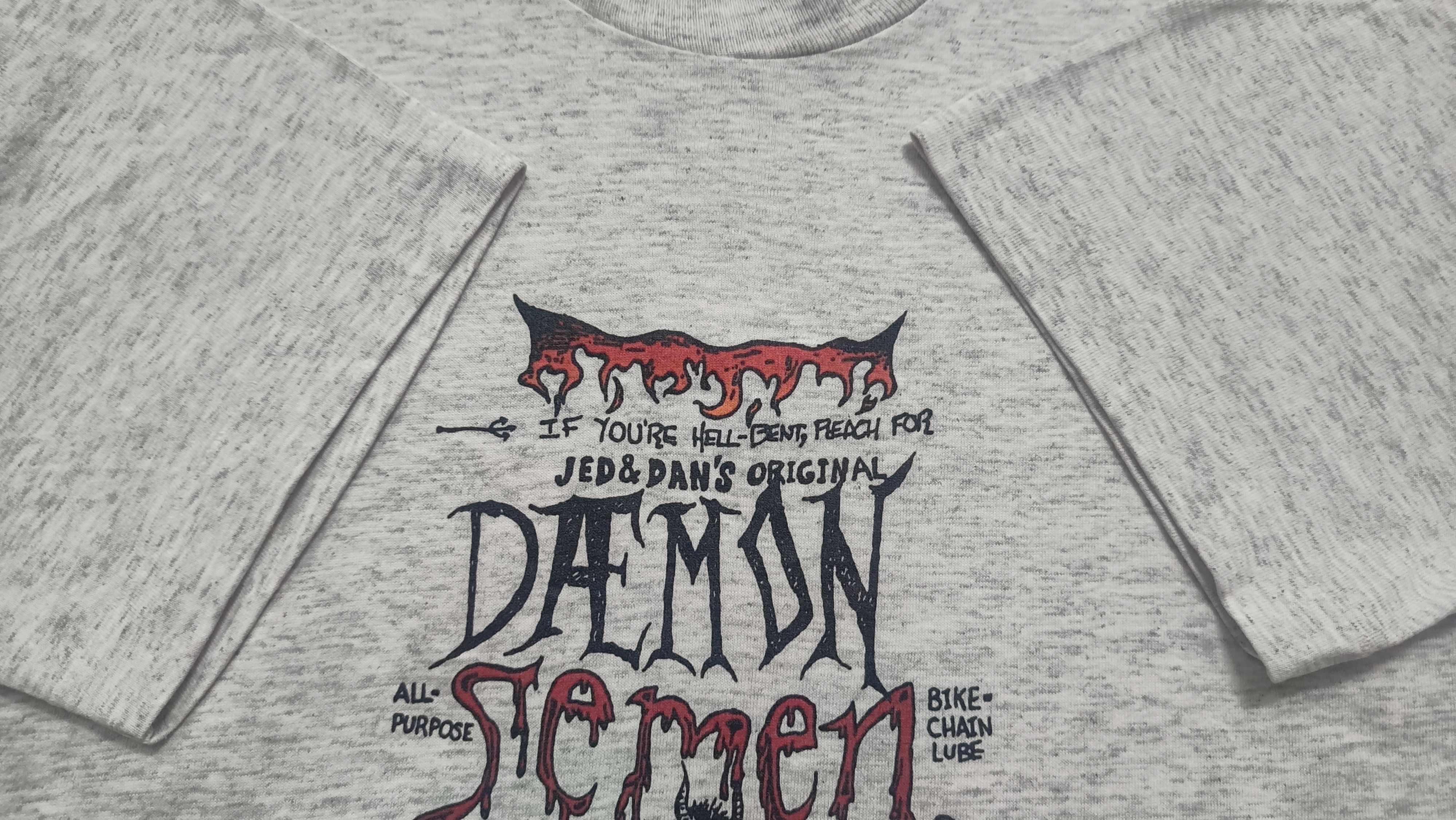Powell Peralta 🔥🔥 Rare Vintage 90s Demon Semen Lubricant Tee Size US L / EU 52-54 / 3 - 5 Thumbnail