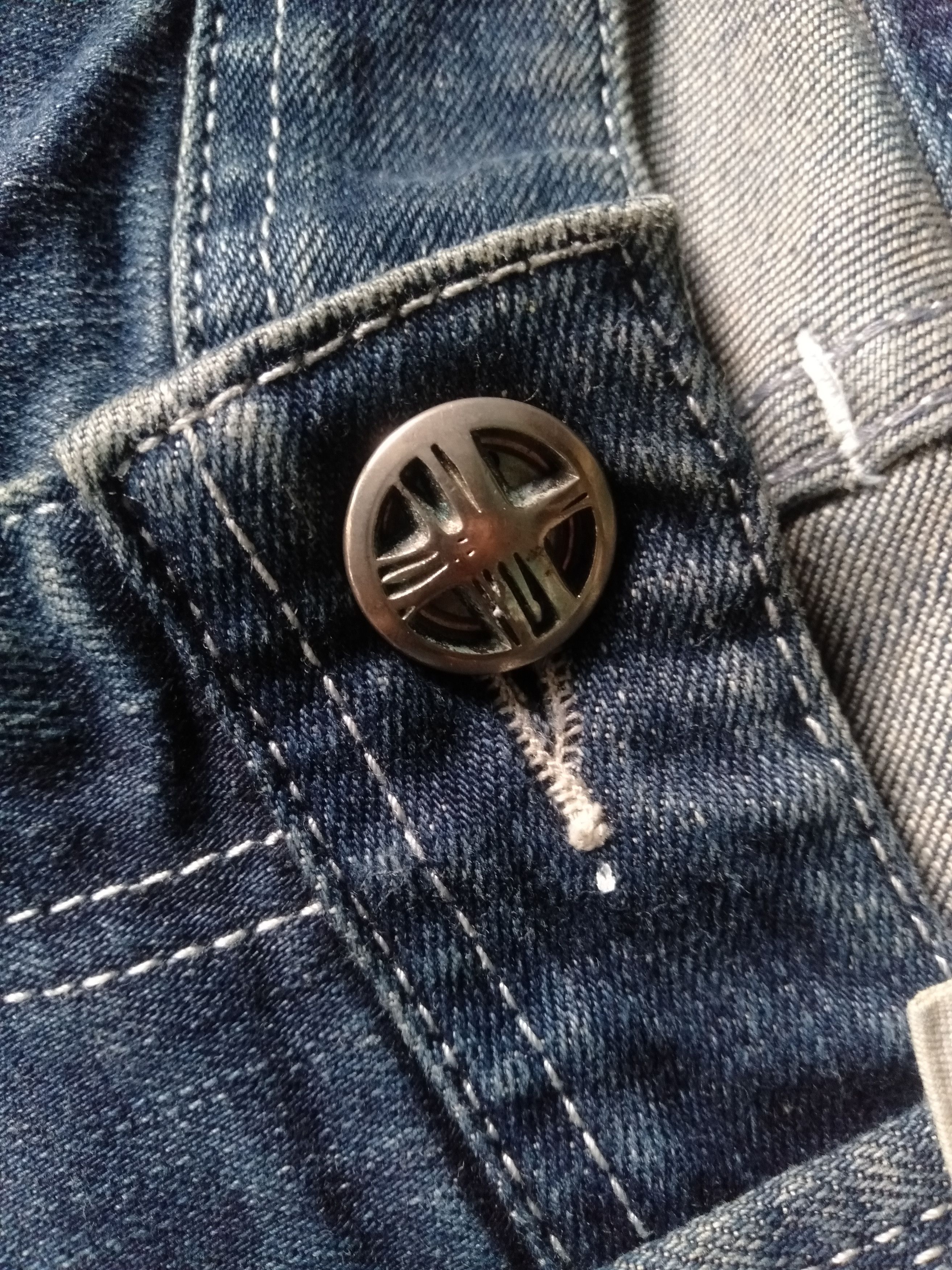 Hysteric Glamour × If Six Was Nine THE STORYI &&& DISTRESSED PAINTED DENIM Size US 33 - 9 Thumbnail
