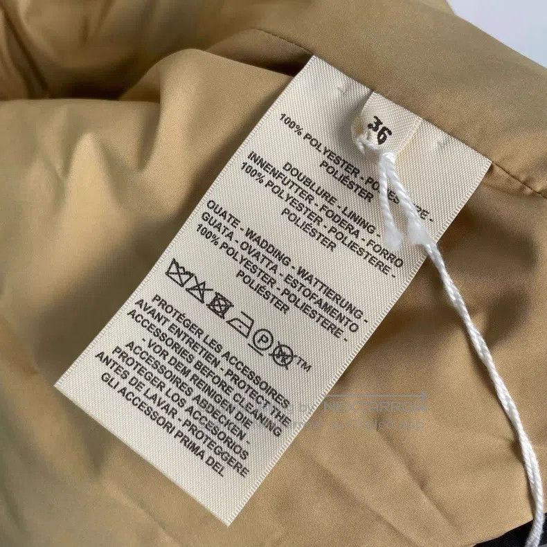 Hermes Hermes Quilted Hooded Jacket, Khaki Size XS / US 0-2 / IT 36-38 - 6 Thumbnail