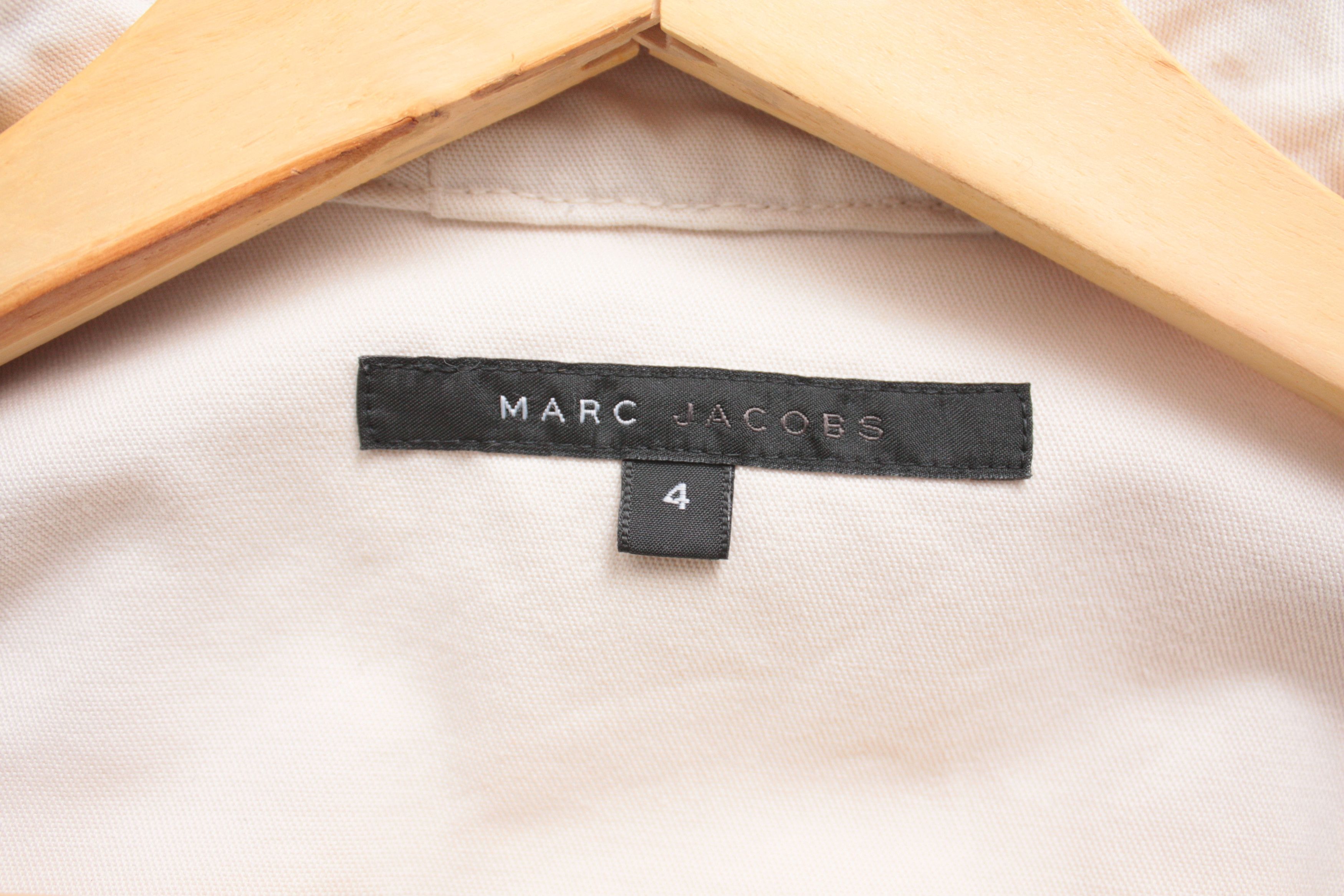 Marc Jacobs Marc Jacobs Cream Beige Fishtail Parka Women's 4 Size M / US 6-8 / IT 42-44 - 4 Thumbnail