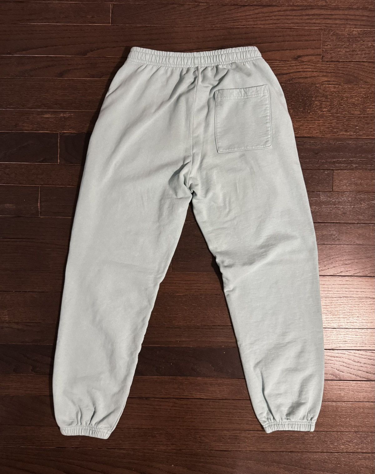 Sporty & Rich × Vintage ATHLETIC CLUB TURQUOISE SWEATPANTS SPORTY & RICH Size US 32 / EU 48 - 3 Thumbnail