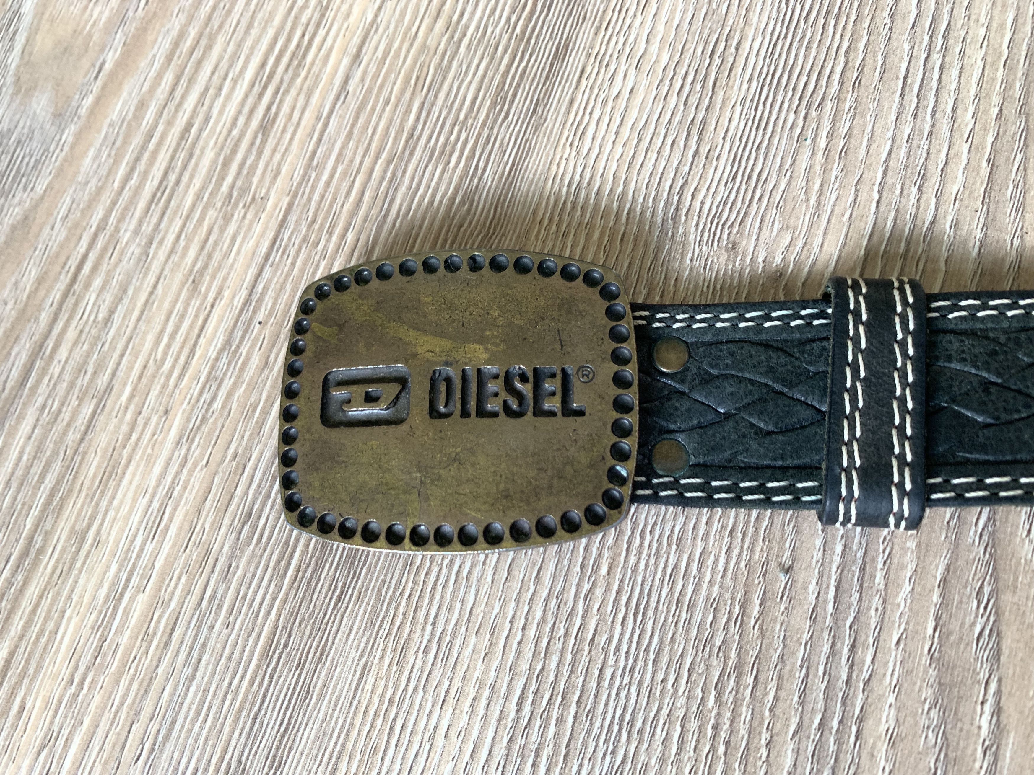 Diesel Diesel Vintage Leaher Belt Size ONE SIZE - 3 Thumbnail