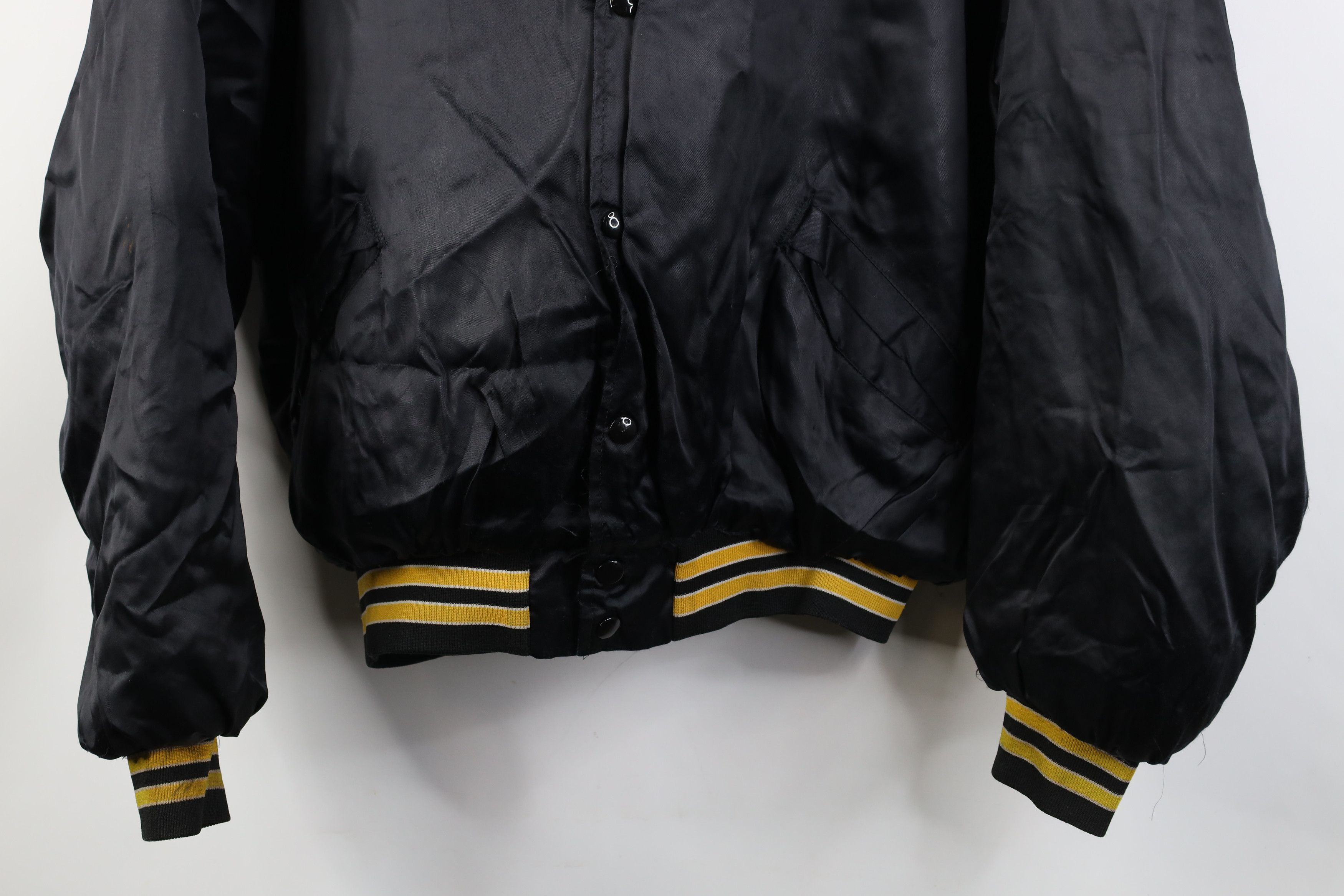 Vintage Vintage 80s Tavern Toledo Ohio Wolf Satin Bomber Jacket USA Size US XXL / EU 58 / 5 - 4 Thumbnail