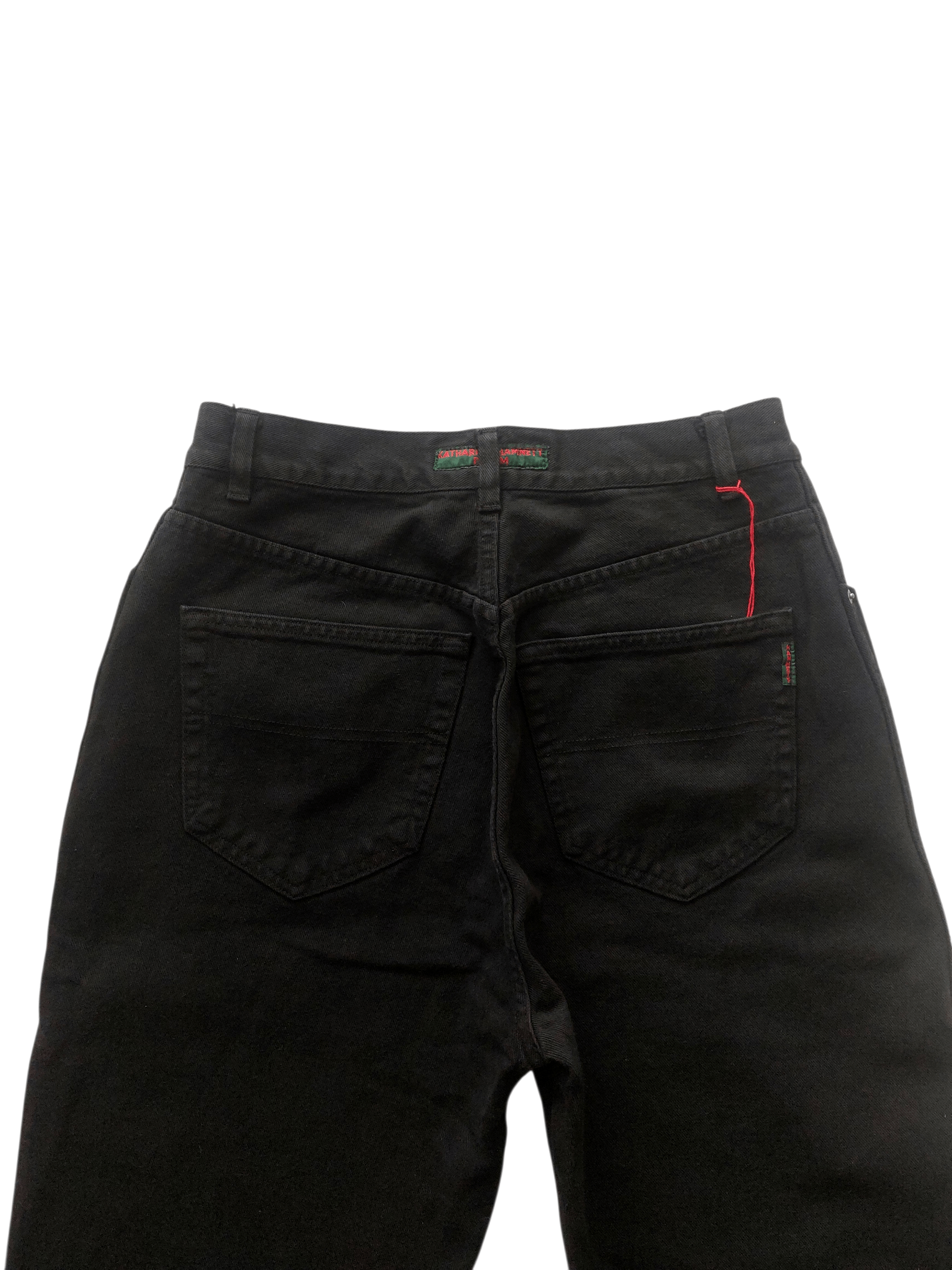 Katharine Hamnett London Katharine Hamnett Denim Vintage Black Jeans Size US 30 / EU 46 - 4 Thumbnail