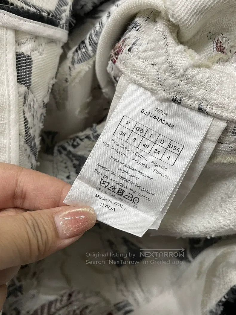 Dior Dior Three-dimensional embroidered jacket Size XS / US 0-2 / IT 36-38 - 5 Thumbnail