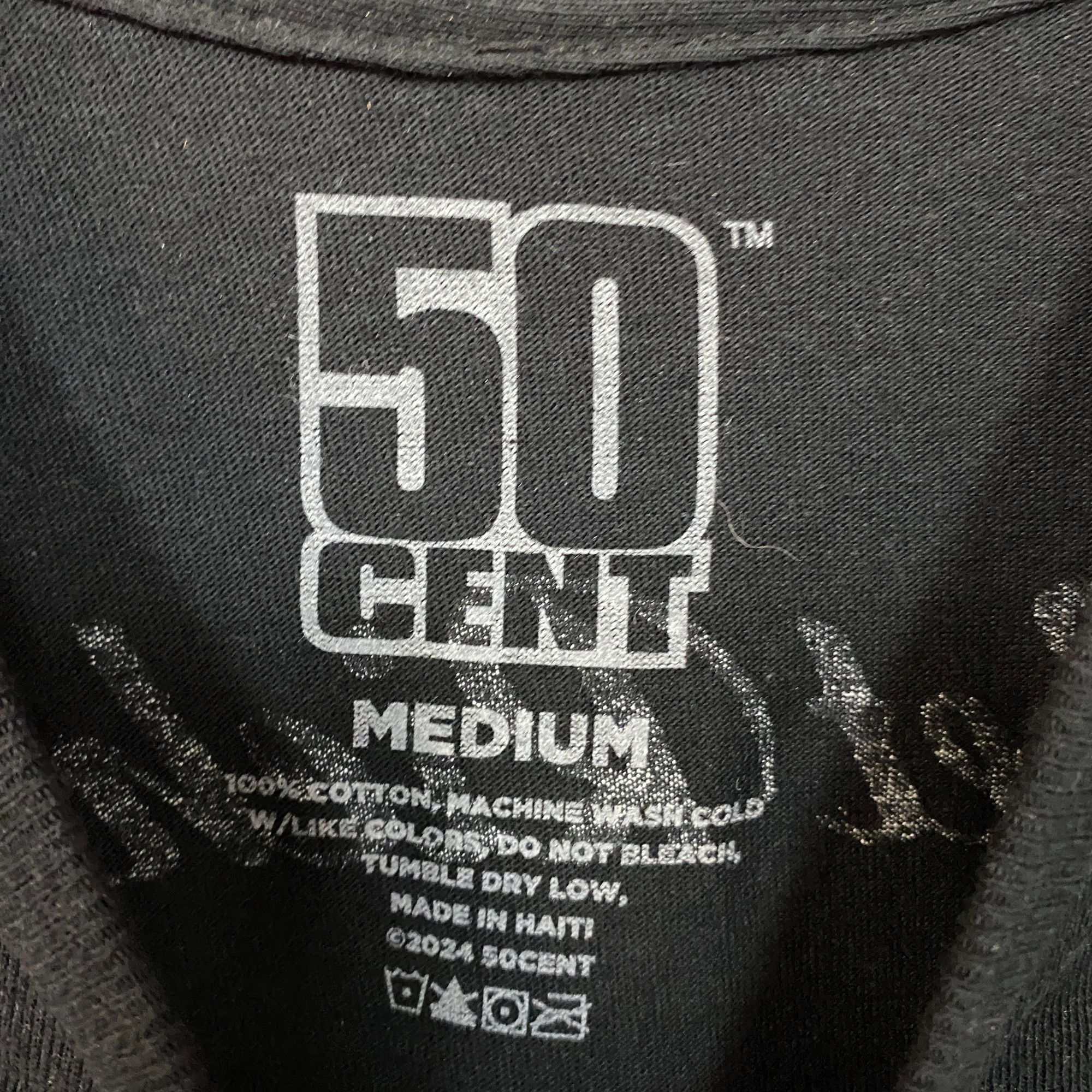 50 Cent 50 Cent Get Rich or Die Tryin' Graphic Design T-Shirt Medium Size US M / EU 48-50 / 2 - 5 Thumbnail