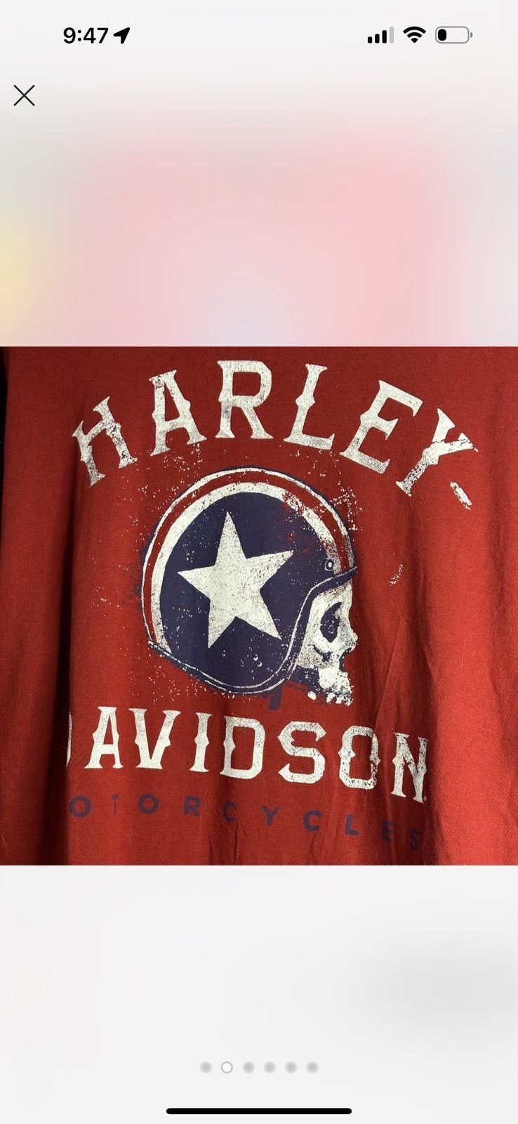 Harley Davidson Vintage Y2K Harley Davidson Skull graphic Biker T-shirt Size US L / EU 52-54 / 3 - 2 Thumbnail