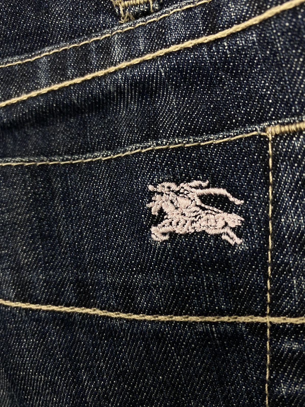 Burberry 🔥BURBERRY BLUE LABEL JEANS NOVACHECK Size 30" / US 8 / IT 44 - 14 Thumbnail