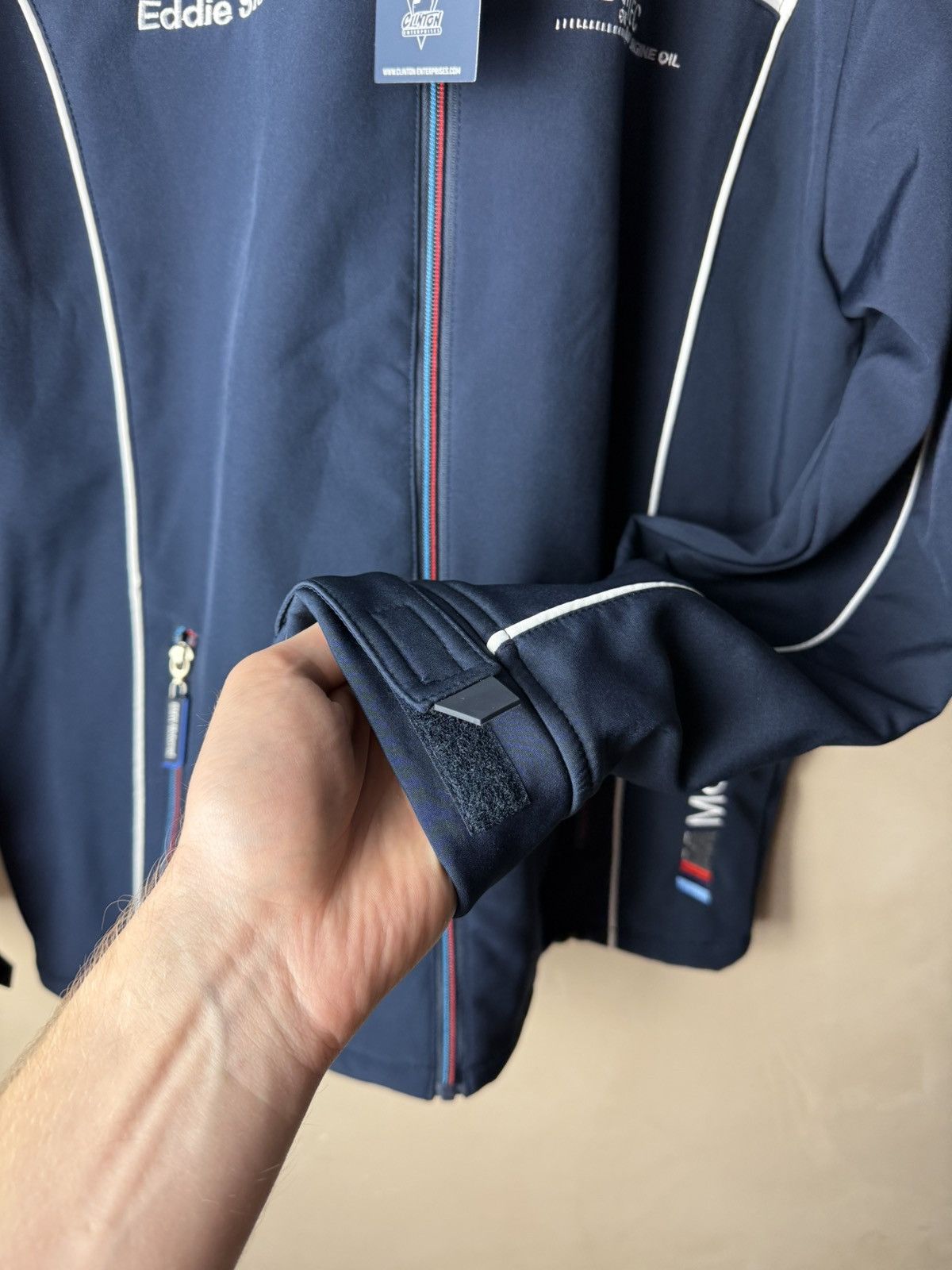 BMW Vintage BMW Tuco Racing Full Zip Jacket Size XL Size US XL / EU 56 / 4 - 8 Thumbnail
