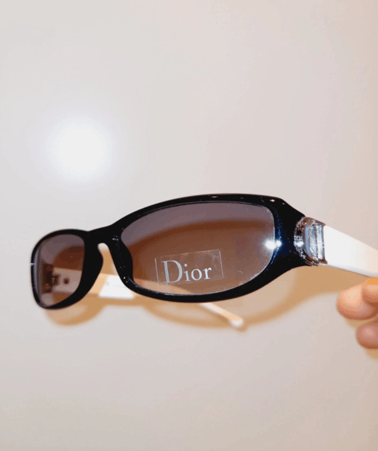Dior × John Galliano × Vintage Christian Dior Sunglasses Cold Glaze Ski Pop Shield Vintage Size ONE SIZE - 3 Thumbnail