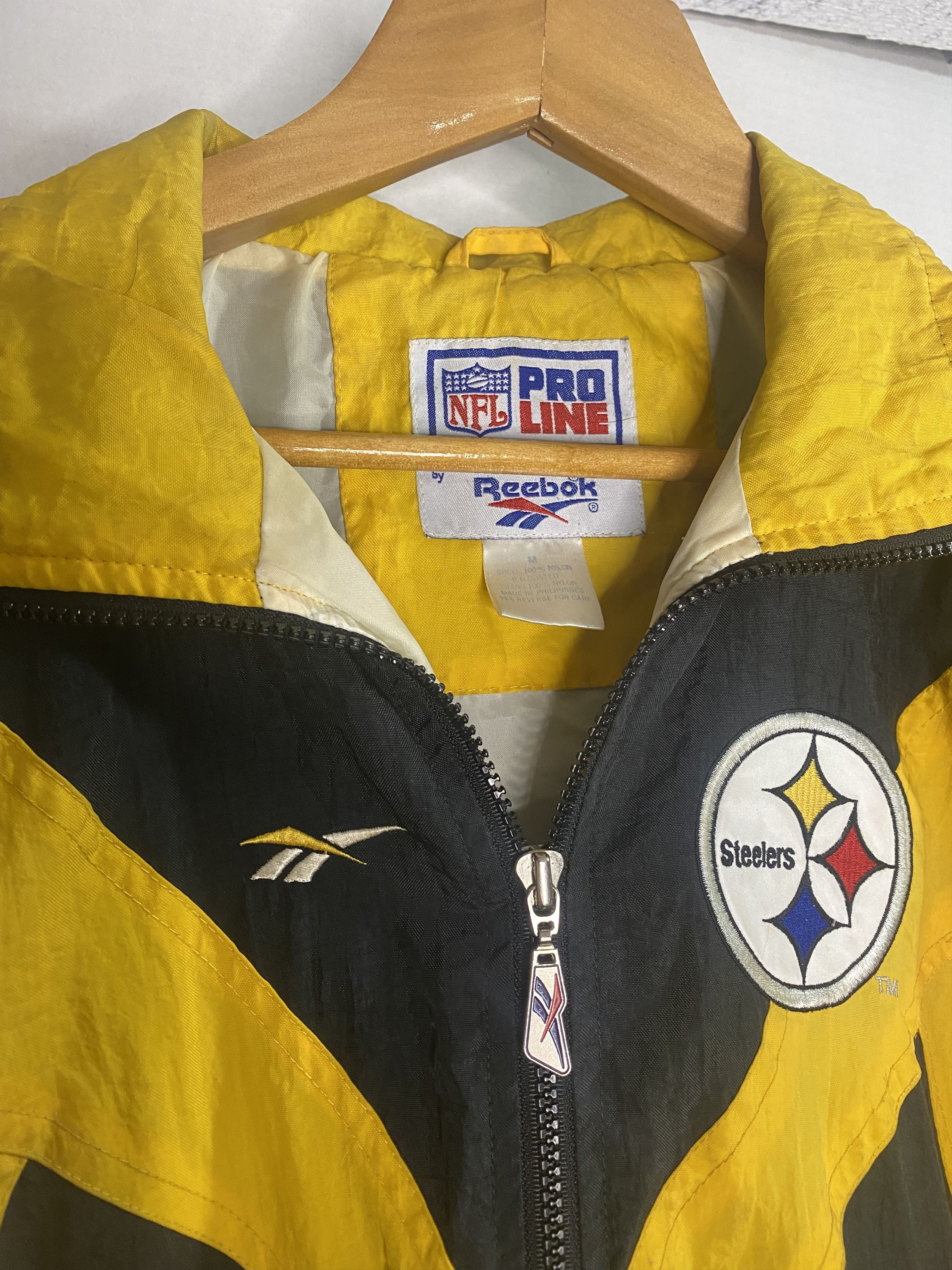 NFL Pittsburgh Steelers, NFL, Pro Line, Zip Windbreaker Jacket Size US M / EU 48-50 / 2 - 5 Thumbnail