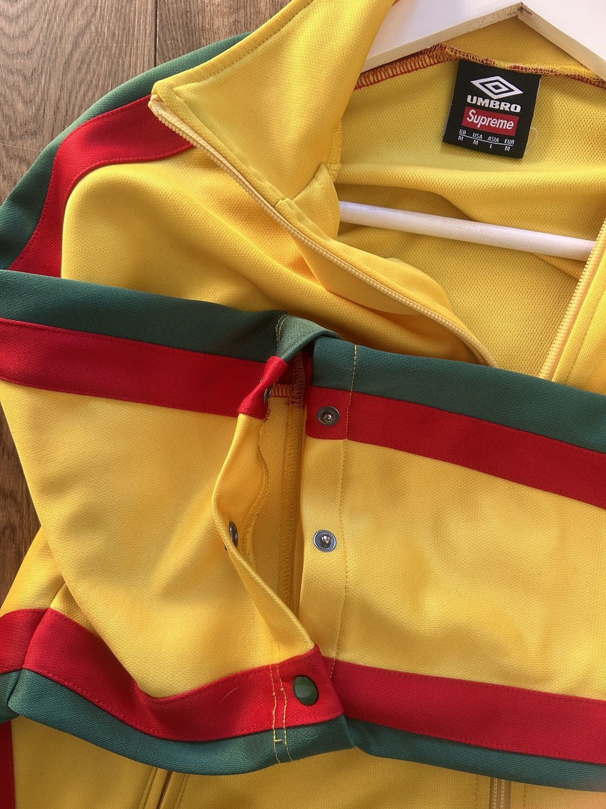 Supreme Supreme Umbro Snap Sleeve Jacket Size US M / EU 48-50 / 2 - 6 Thumbnail