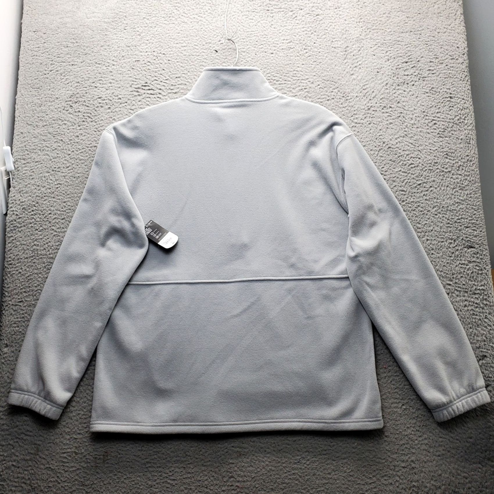 Vintage Xersion Sweatshirt Mens XLT Gray Polar Fleece Mock Neck 1/2 Zip Size US XL / EU 56 / 4 - 2 Thumbnail