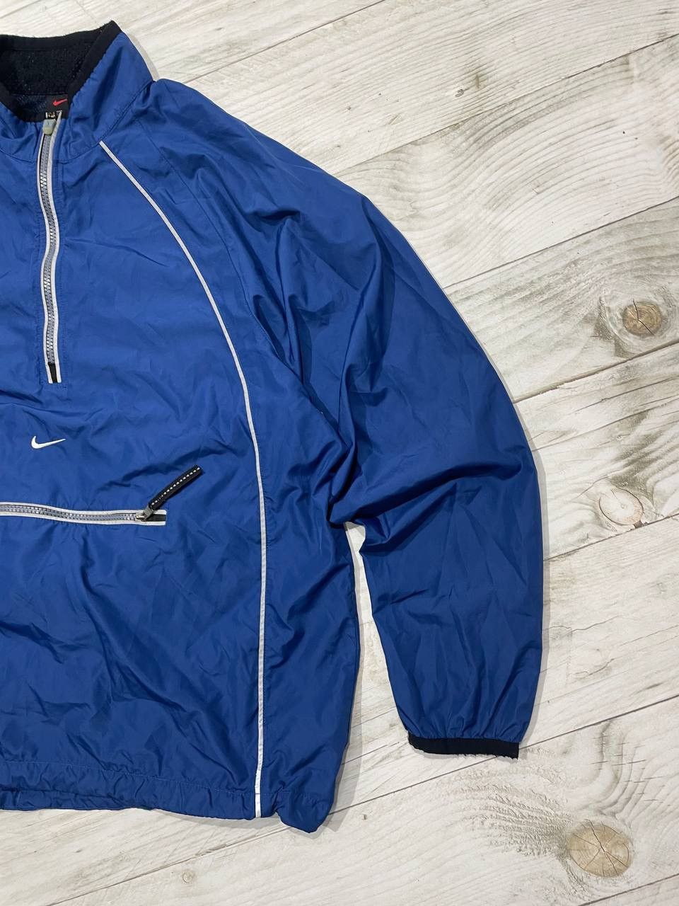 Nike Vintage Nike Jacket Anorak Reflective 1/2 Zip 00s swoosh Size US M / EU 48-50 / 2 - 7 Thumbnail