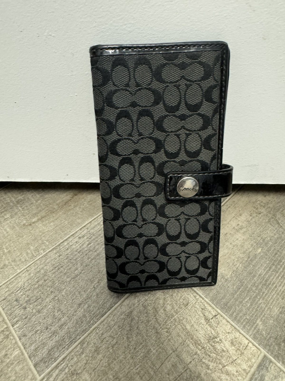 Coach Coach Signature Black Jacquard Canvas Handbag and Wallet Size ONE SIZE - 5 Thumbnail