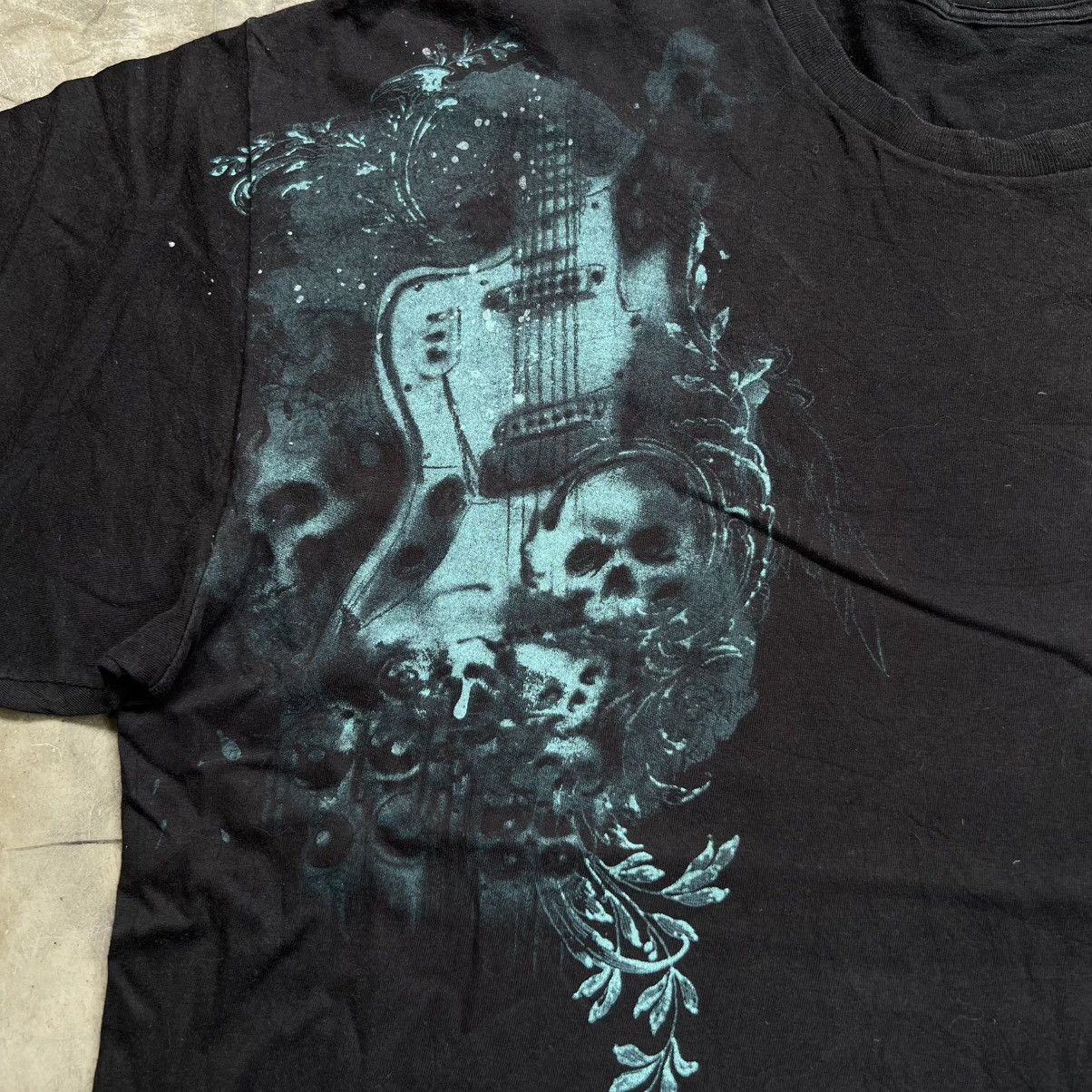 Seditionaries 2000s 14th Style Standed Grunge Skull T-Shirt Size US XXL / EU 58 / 5 - 3 Thumbnail