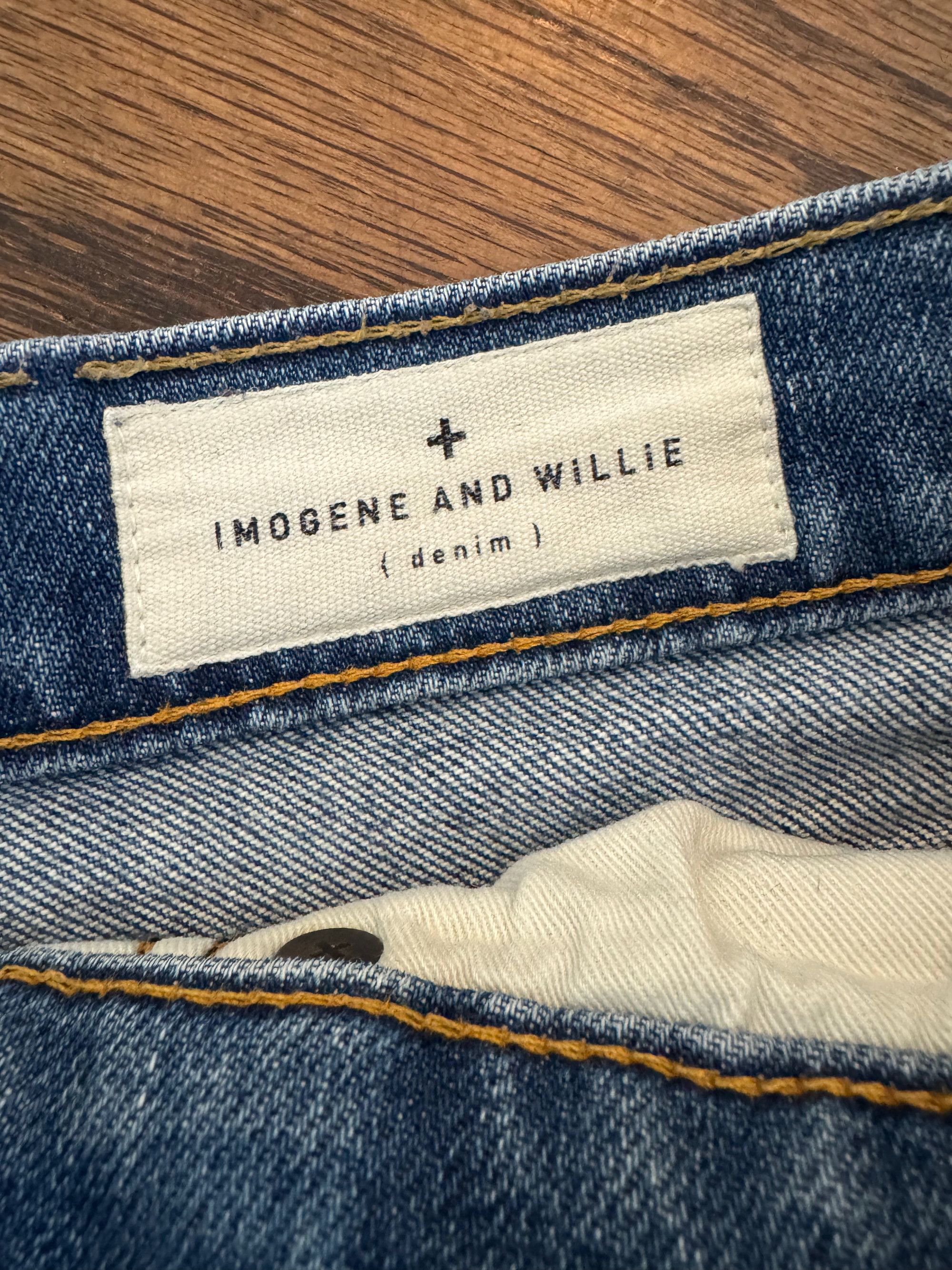 Imogene + Willie Imogene + Willie Harper Jeans Size 32 Decatur Wash Size 32" / US 10 / IT 46 - 6 Thumbnail