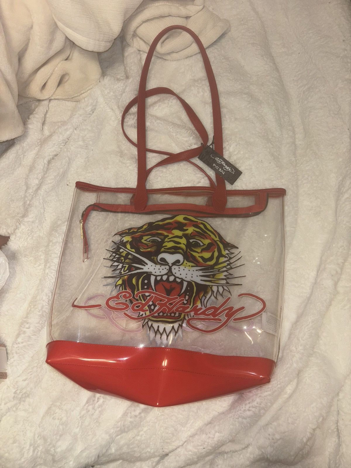 Ed Hardy × Japanese Brand Ed Hardy PVC Bag Size ONE SIZE - 1 Thumbnail