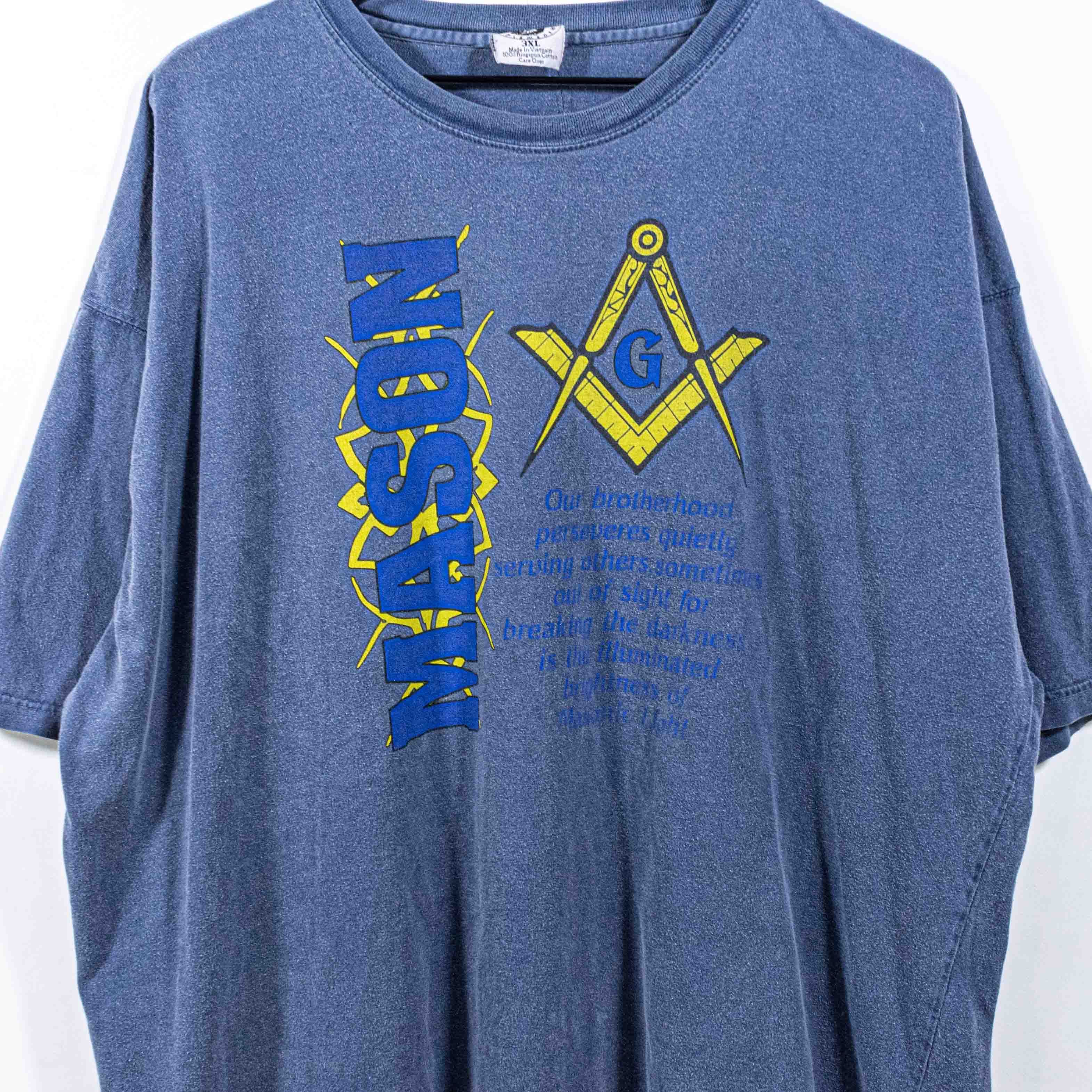 Arts & Science × Vintage 3XL Mason Definition Logo T-Shirt 3XL Y2K Retro Grunge Skate Size US XXL / EU 58 / 5 - 3 Thumbnail