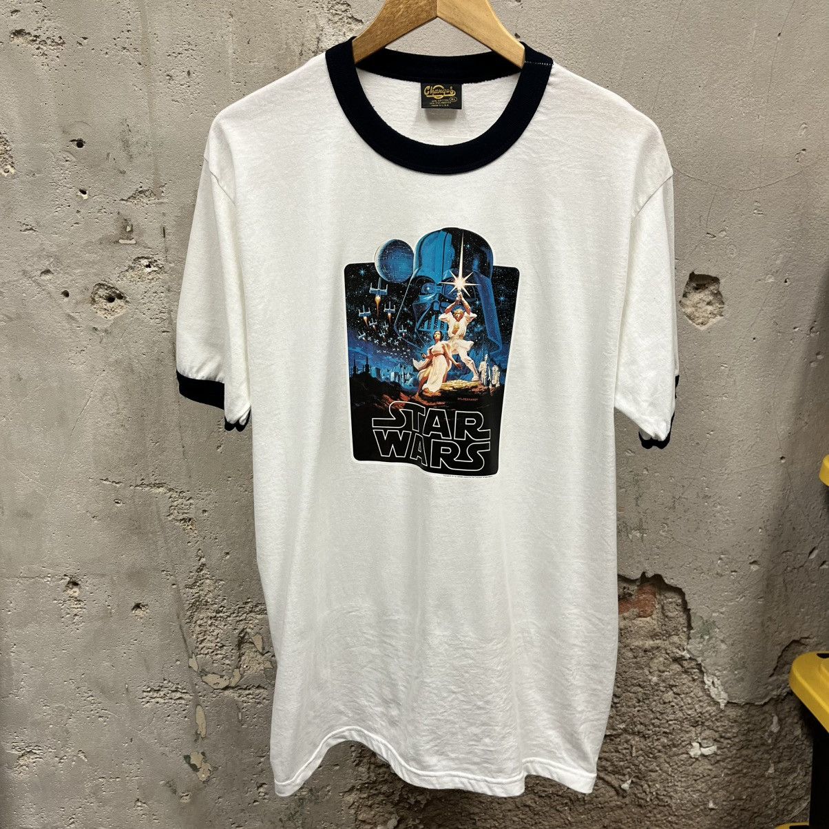 Changes Vintage 1977 Print Iron On Changes 80s Star Wars Promo Tee Size US XL / EU 56 / 4 - 1 Thumbnail