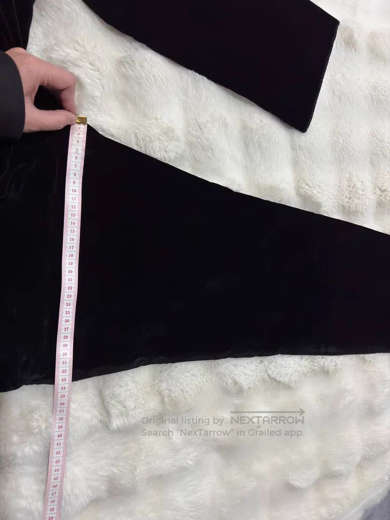 Saint Laurent Paris Saint Laurent Paris Velvet Smoking Men's Trousers Size US 34 / EU 50 - 7 Thumbnail