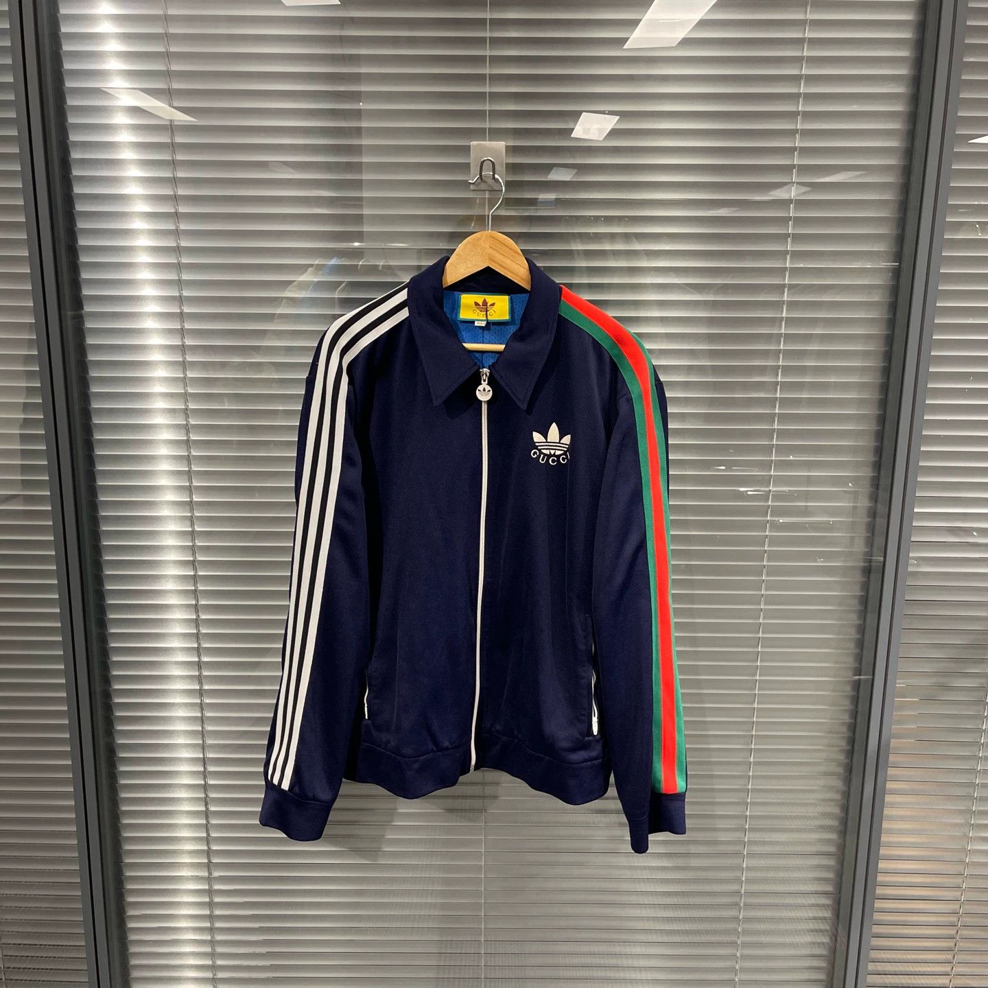 Gucci Gucci x adidas School Uniform Zip-Up Jacket XL Size US XL / EU 56 / 4 - 1 Thumbnail