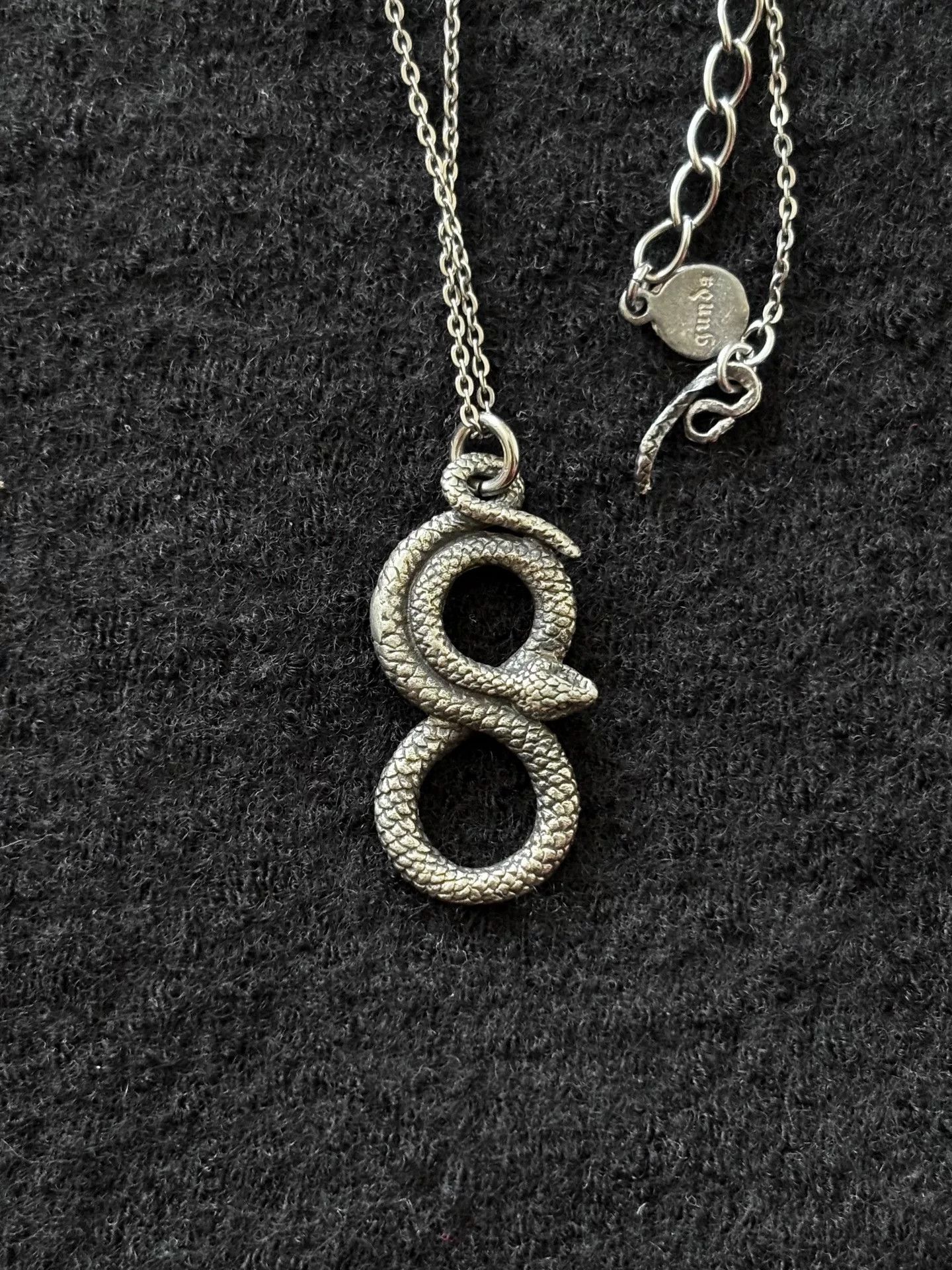 Other da Silver Snake Pendant Necklace Size ONE SIZE - 2 Thumbnail