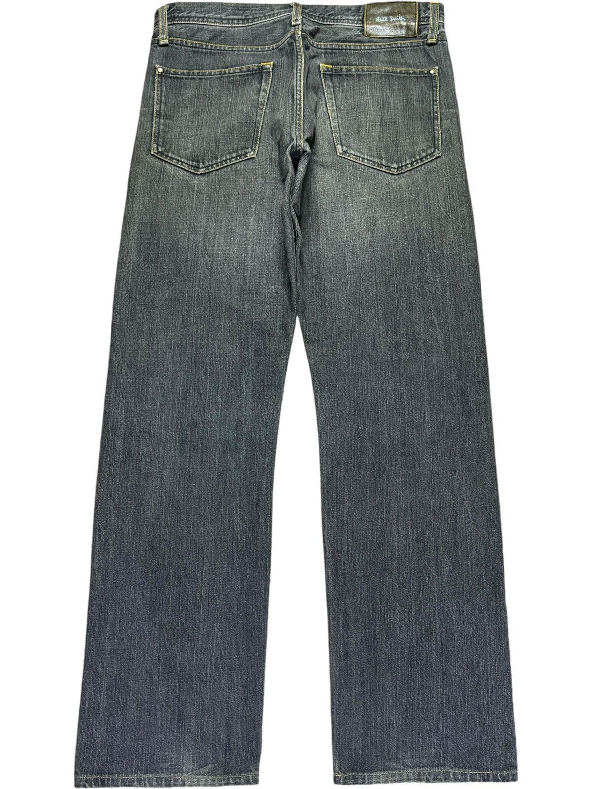 Paul Smith × Vintage Vintage Paul Smith Faded Wash Loose Fit Jeans Size US 32 / EU 48 - 2 Thumbnail