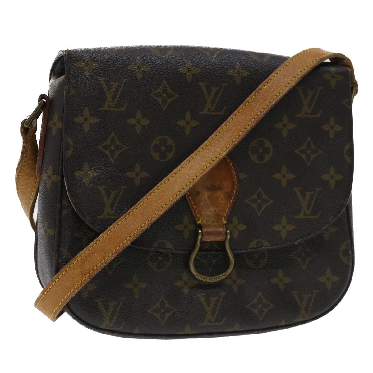 Louis Vuitton LOUIS VUITTON Monogram Saint Cloud GM Shoulder Bag M51242 Size ONE SIZE - 1 Thumbnail