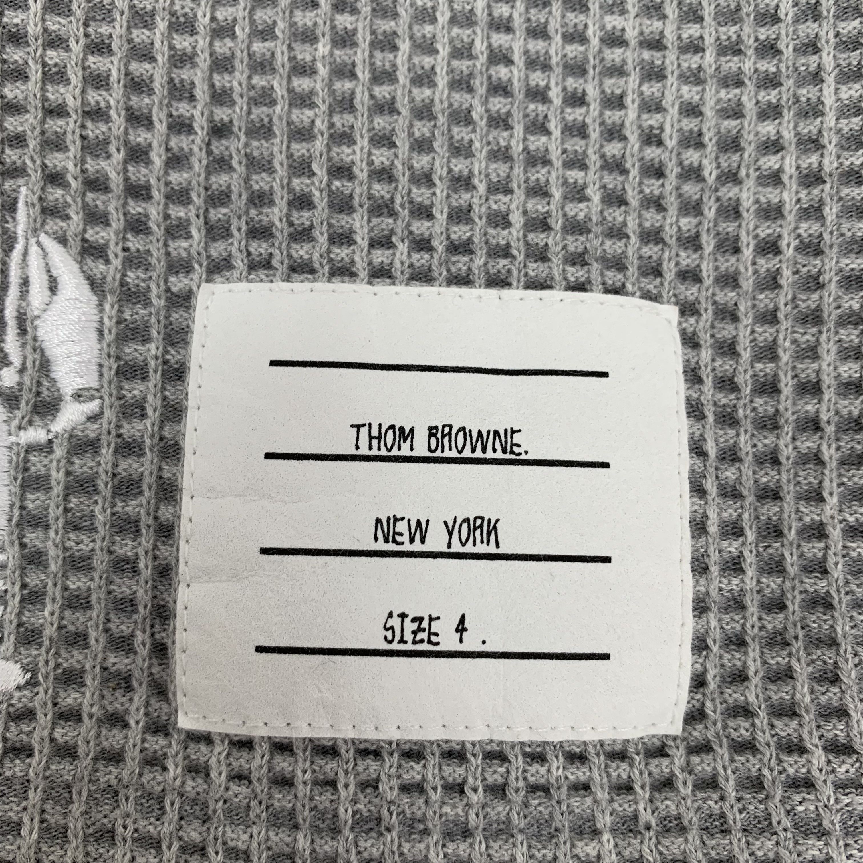Thom Browne Thom Browne Lobster Shorts Gray (4) Size US 40 / EU 56 - 5 Thumbnail