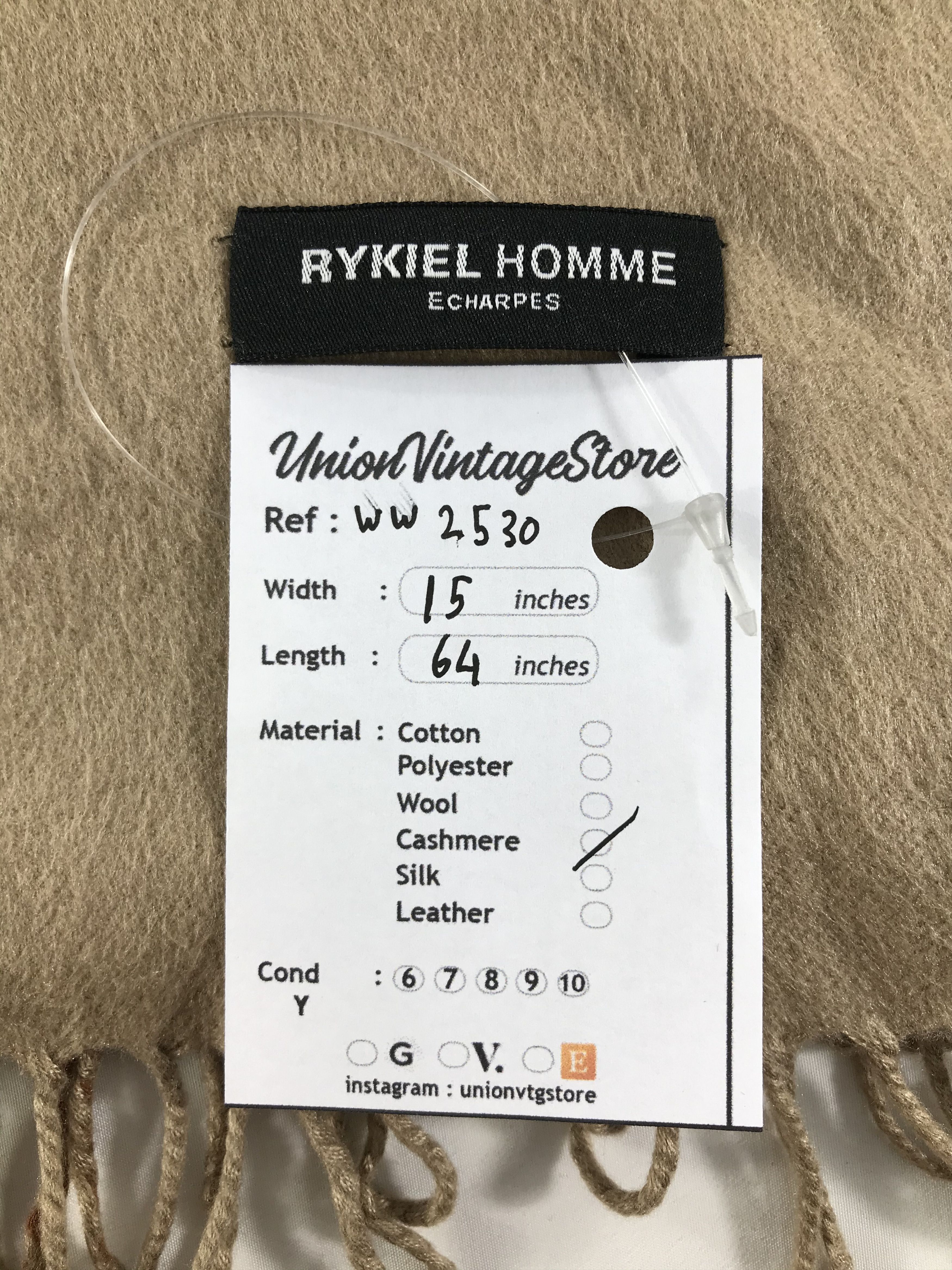 Sonia Rykiel Rykiel Homme Scarf / Muffler / Neckwear - WW2530 Size ONE SIZE - 4 Thumbnail
