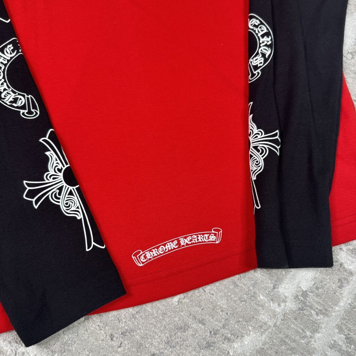 Chrome Hearts Baseball raglan long sleeve tee shirt Size US M / EU 48-50 / 2 - 9 Thumbnail