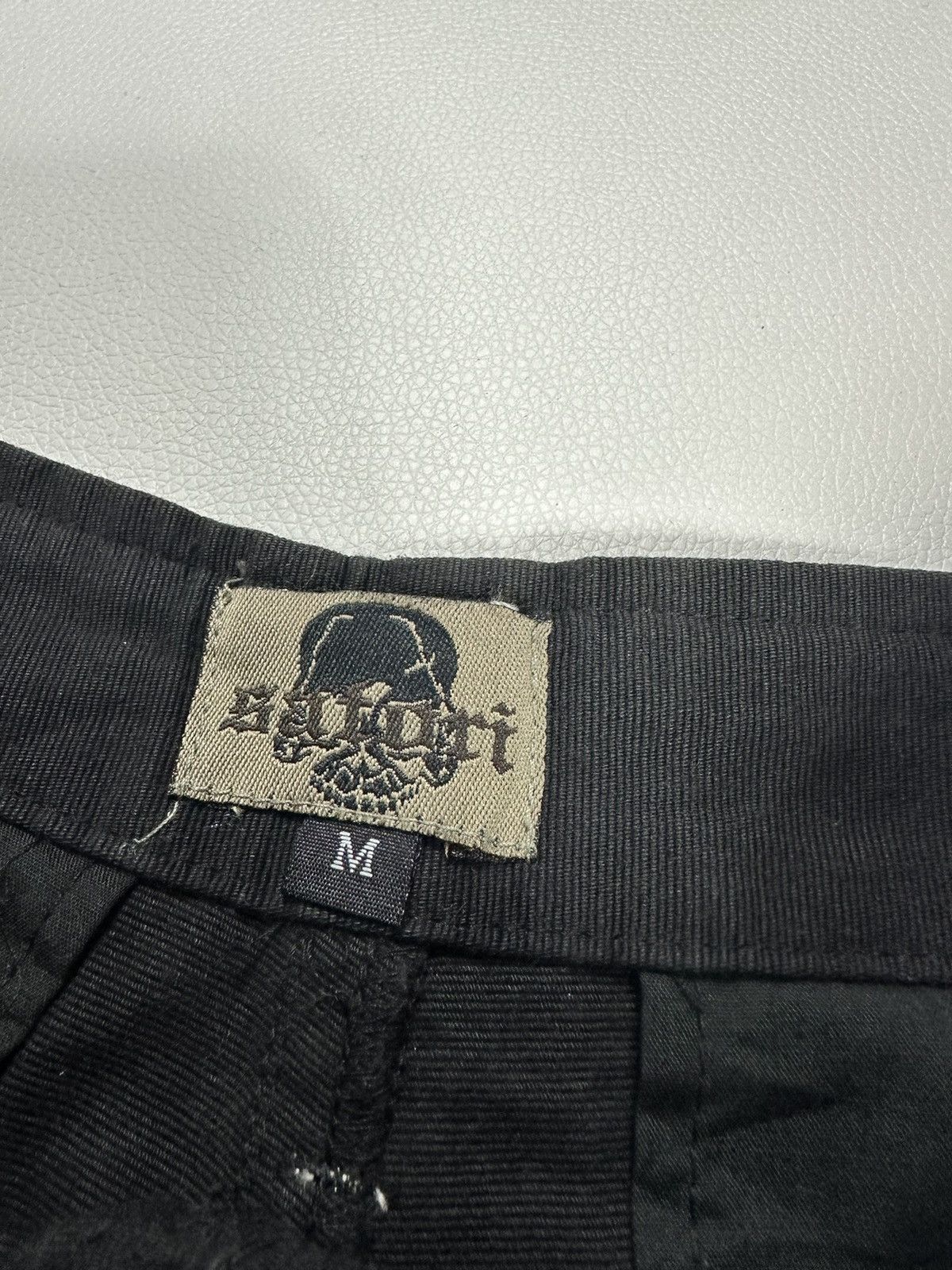 Japanese Brand SATORI Cargo Spider Web Skeleton Embroidered Pants Size US 30 / EU 46 - 4 Thumbnail