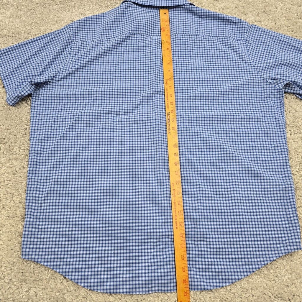 Peter Millar Peter Millar 2XL Featherweight Plaid Short Sleeve Shirt READ Size US XXL / EU 58 / 5 - 10 Thumbnail