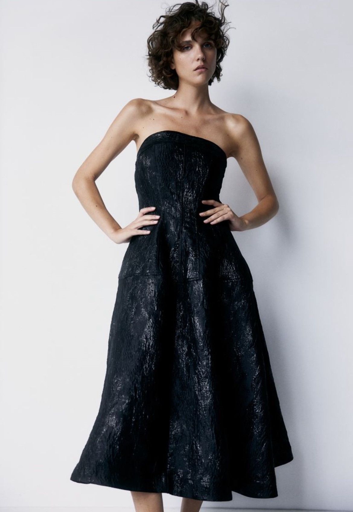 H&M H&M Jacquard weave bandeau dress Size S / US 4 / IT 40 - 1 Thumbnail
