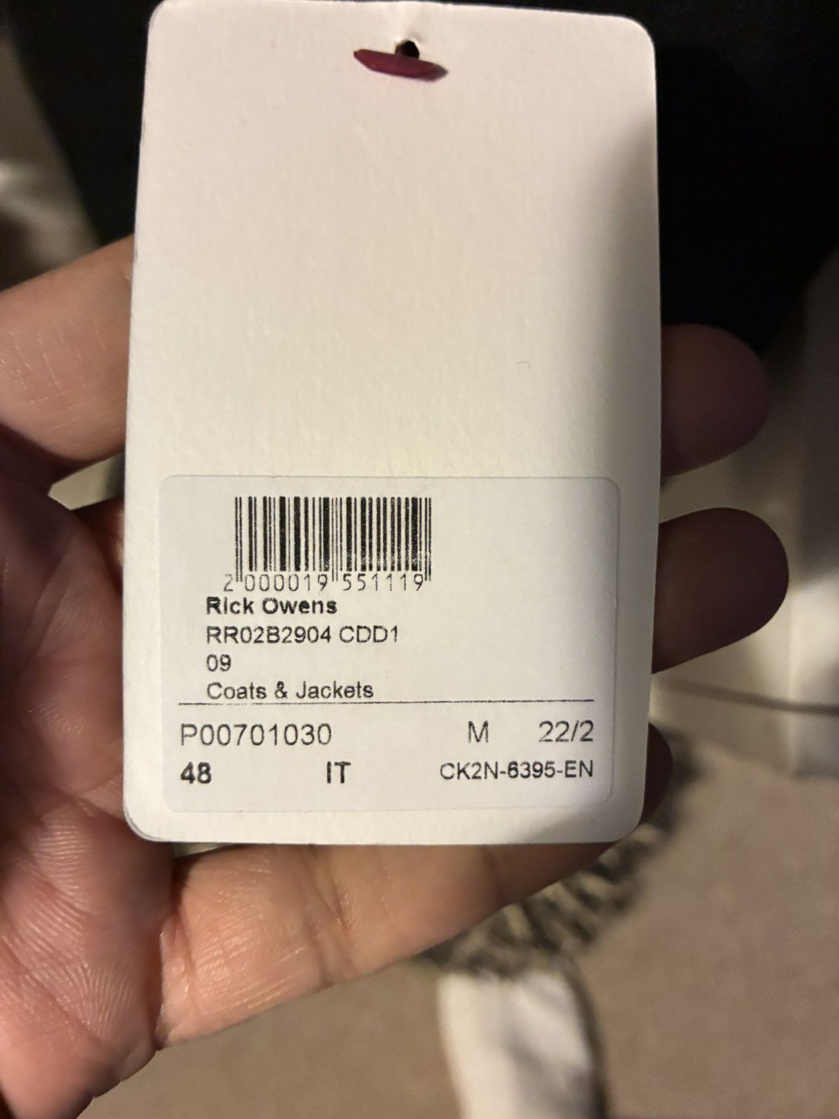 Rick Owens Rick Owens - Strobe Jumbo JMF overcoat Size US L / EU 52-54 / 3 - 9 Thumbnail