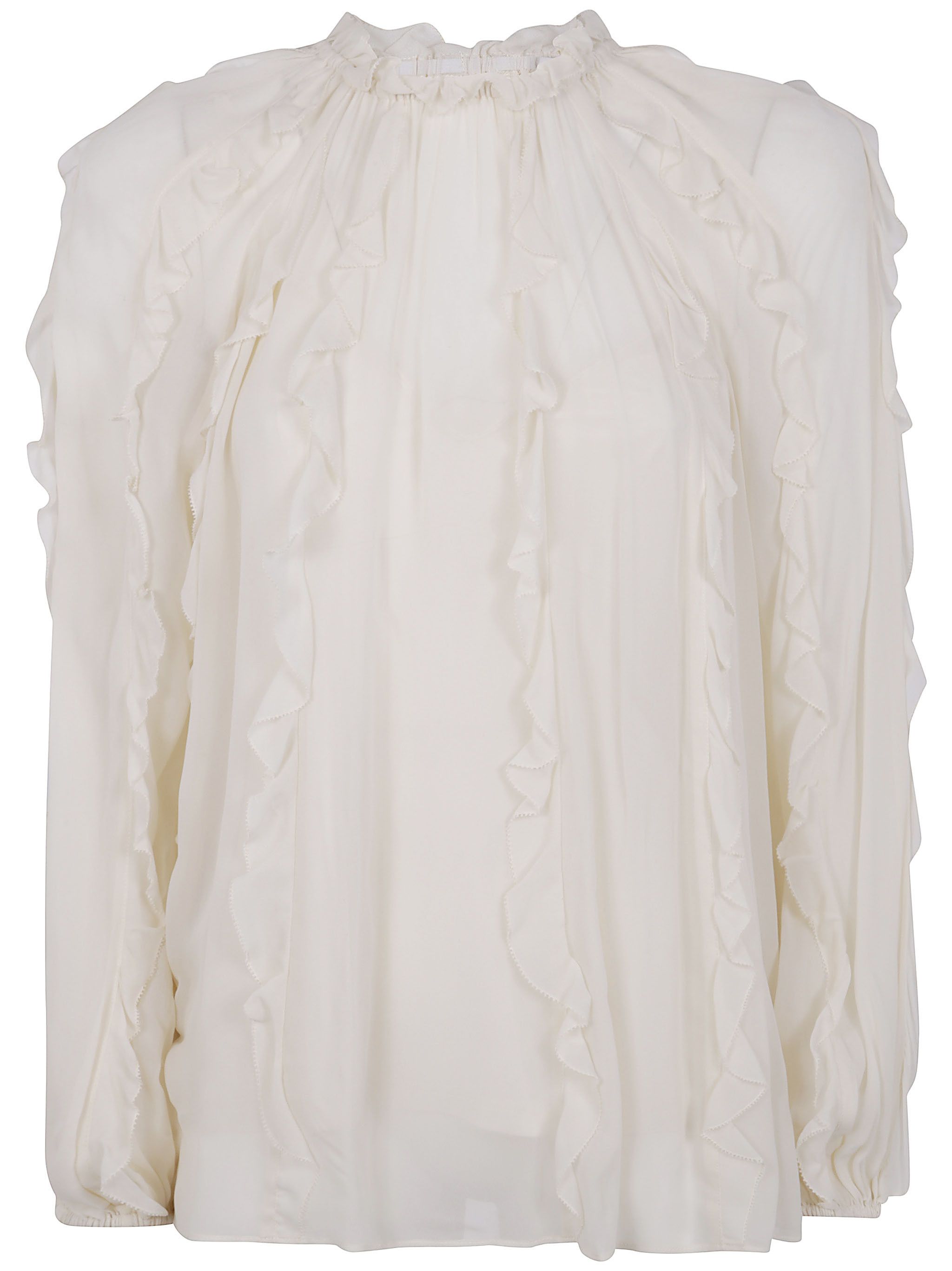 Zimmermann "FRILL" BILLOW BLOUSE Size M / US 6-8 / IT 42-44 - 1 Thumbnail