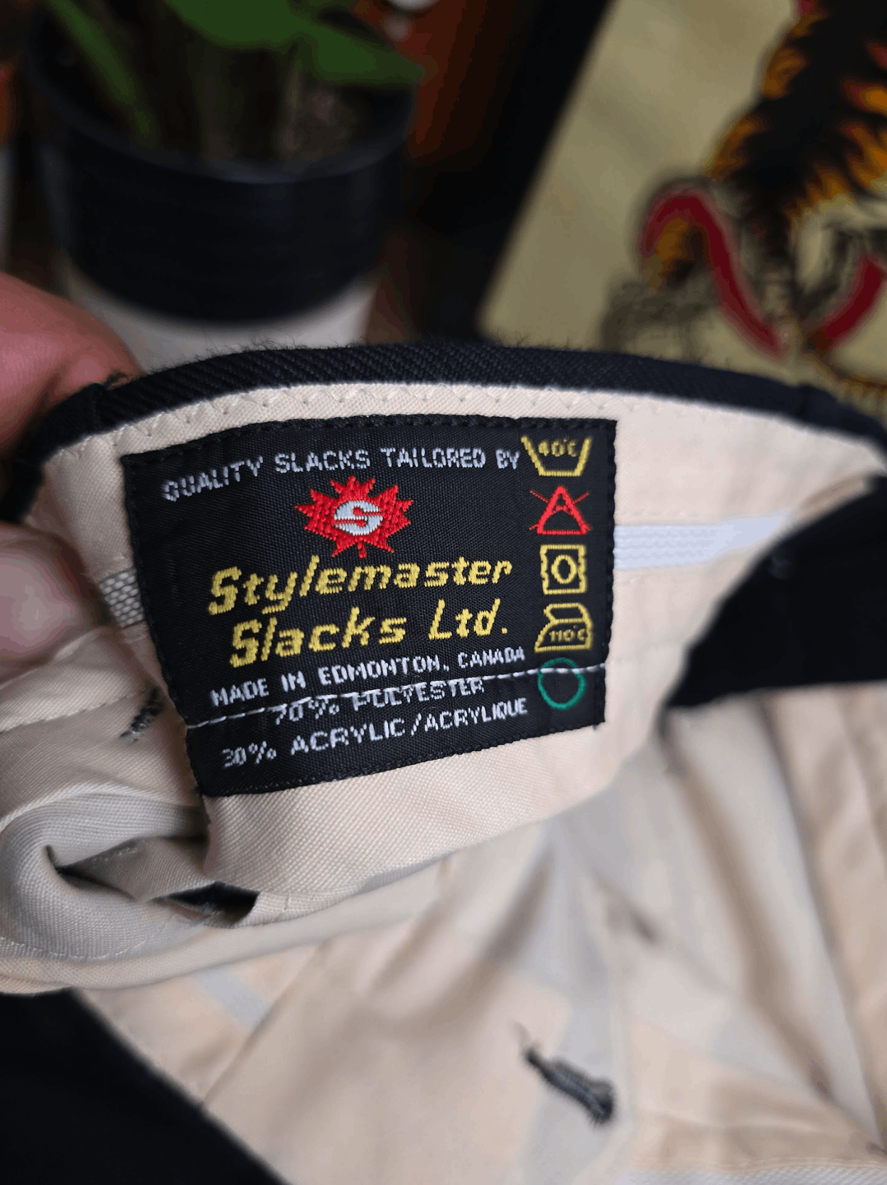 Other Slackmaster Midnight Slack Size US 30 / EU 46 - 15 Thumbnail