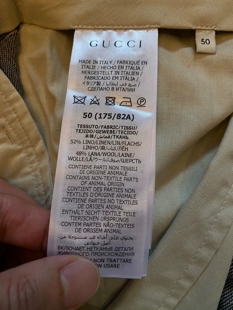Gucci Gucci 1921 Series Green Label Trousers Casual Trousers Shor Size US 32 / EU 48 - 8 Thumbnail
