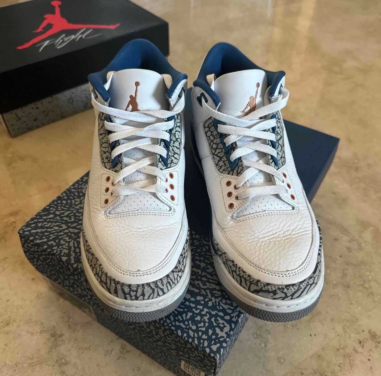 Jordan Brand Air Jordan 3 Retro 'Washington Wizards' Size US 9.5 / EU 42-43 - 8 Thumbnail