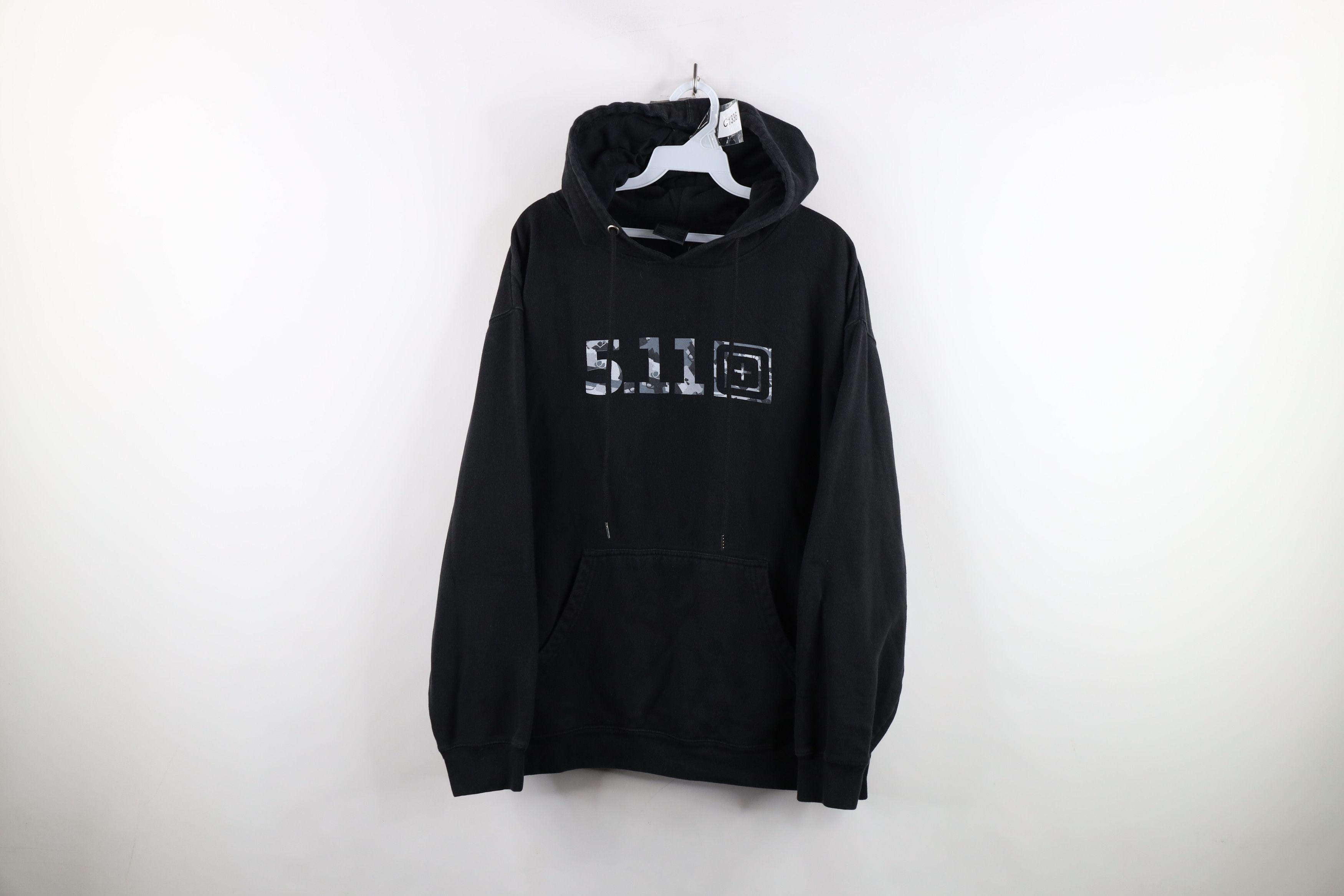 Vintage 5.11 Tactical Series Spell Out Camouflage Hoodie Sweatshirt Size US L / EU 52-54 / 3 - 1 Thumbnail