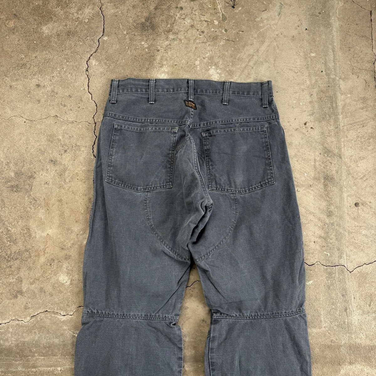 G-Star G-Star Knee Workwear Faded Baggy Pants Size US 31 - 5 Thumbnail