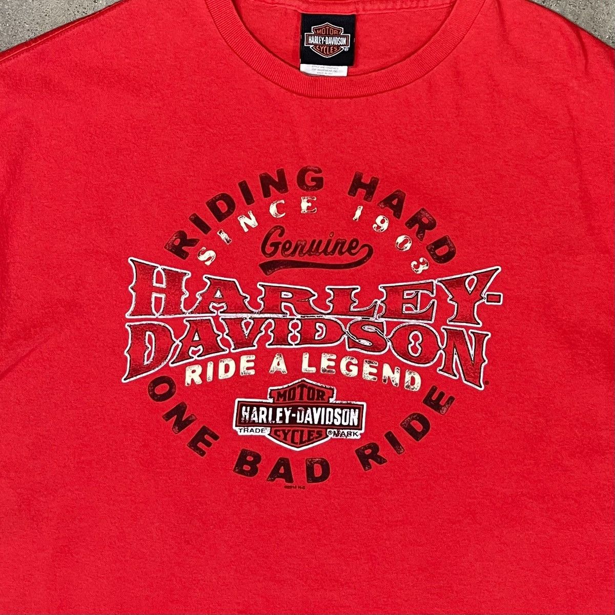 Harley Davidson Harley Davidson Dubai United Arab Graphic Tee Y2K Size US XL / EU 56 / 4 - 2 Thumbnail