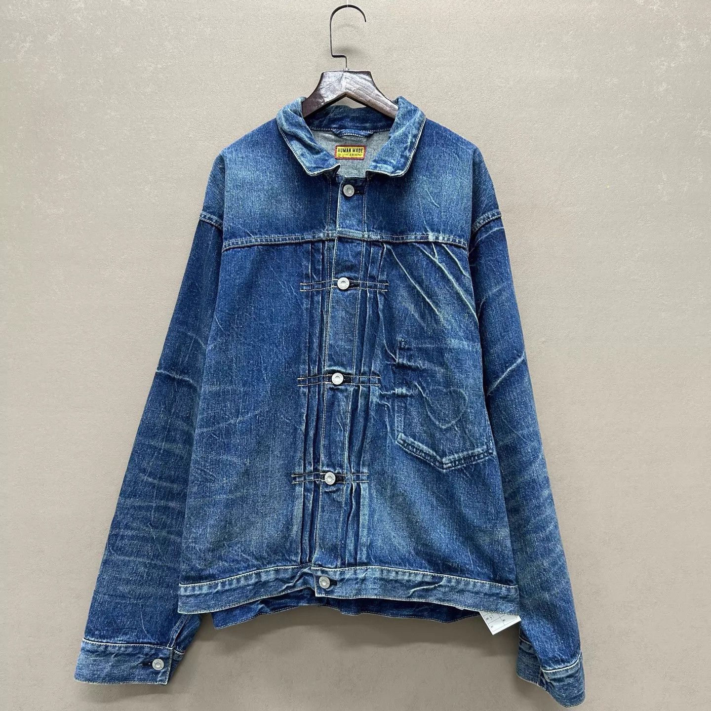 Human Made HumanMade 99 New Duck Vintage Wash Denim Jacket XXL ys002080 Size US XXL / EU 58 / 5 - 1 Thumbnail