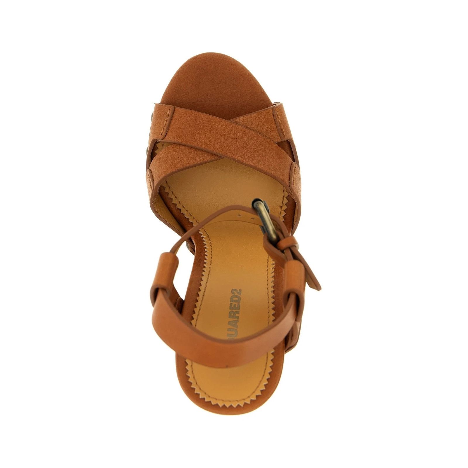 Dsquared2 DSQUARED Bondage Brown 150mm Heel Sandals New & Authentic (W Size US 7.5 / IT 37.5 - 4 Thumbnail